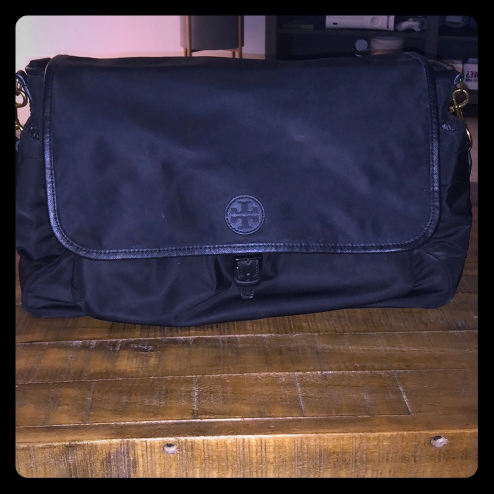 Tory Burch Black Baby Bag